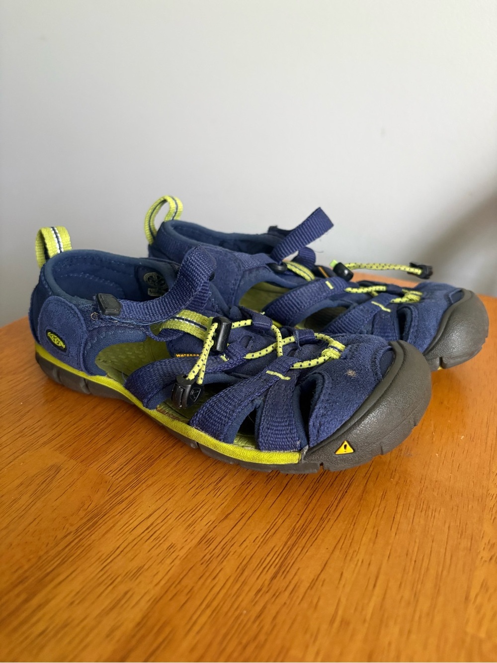 Keen Kids Navy and Lime Bungee Water Sandals
